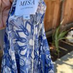 MISA Los Angeles Misa Blue Tiered Blouse size M Photo 5