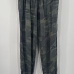 Sanctuary Jogger Pants Size Small Camo Camouflage Green Elastic Waist Casual Photo 12