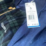 Adidas NWT Originals Tartan Plaid Corduroy Bomber Jacket Green Blue Photo 10