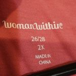 Woman Within  Short Sleeve Blouse Coral Eyelet Henley Tee Size 26/28 2XL 3XL Photo 4