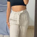 H&M Stripped Dress Pants Photo 0