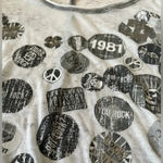 William Rast Stardust burnout t-shirt, size Medium Photo 1