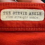 AG Adriano Goldschmied Adriano Goldschmied AG The Stevie Ankle Slim Straight Rust Jeans 29R Photo 6