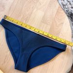 TRIANGL Two Piece Floral‎ Tropical Navy Bikini Size Small Blue Photo 11