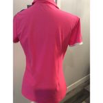 Nike New NWT Golf neon pink purple Dri-Fit polo Medium M Photo 4