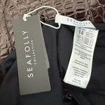 Seafolly  Women's Multi Strap Hipster Bikini Bottom Eco Collective Black 10 NWT Photo 9