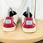 Toms Alpargata Sherpa Cup Sole Faux Shearling Slip On Sneaker Shoes Ivory 9 Photo 6