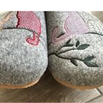 LANDS' END 4 CATS Cork Bottom Mule Gray Slippers House Shoes Women’s Size 10 Photo 2