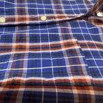 J Crew Shirt Womens Small Plaid Button Up Blue Red Cotton Classic Preppy Office Photo 3
