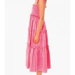 Tuckernuck  Pomander Place Gingham Nellie Dress Electric Pink‎ Size Large Photo 3