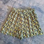 ASOS DESIGN Flippy Short with Drawcord in Ditsy Floral Blue Yellow US Size 4 Photo 1
