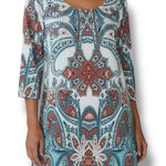 Modcloth Pink Owl floral paisley tunic dress NEW Photo 0