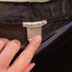 Nordstrom Vintage ‎ Black Velvet Material Leggings, Size S/M Photo 4