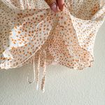 For Love & Lemons  Cropped Aurora tie top in “white star” Small Photo 6