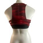 Athleta Elation Red Camouflage Ultimate Print Sports Bra Top Photo 4