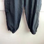 ALLSAINTS NWOT All Saints Black Freda Denim Cargo Pants Photo 11