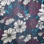 Kut From The Kloth  Women's Sheer Chiffon Floral‎ Button Down Blouse EUC Small Photo 6