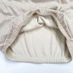 REl Small Cooperative Nook Quilted Sweatshirt Heathered Macadamia Brushed Fleece Photo 4