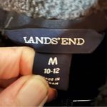 Lands' End  Fleece Warm Coat, Size Medium. Super‎ Flattering Cut. Great condition. Photo 2