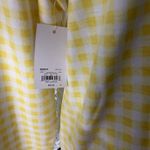 Croft & Barrow  2X Yellow Gingham Long Sleeve Top NWT Photo 6