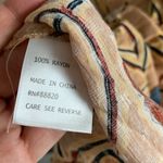 Christian Siriano Floral Skirt with Belt Size M Tan Size M Photo 2