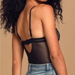 Lulus NEW Spice it Up Black Lace Bustier Bodysuit Size XS Photo 1