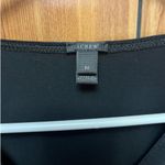 J.Crew  Black Ruffle Long Sleeve Bodysuit Photo 3