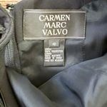Carmen Marc Valvo  Evening Formal Beaded Sleeveless Dress Black Size 10 Photo 11
