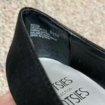 Mootsies Tootsies Mootsie Tootsie Georgette Satin Black Heels Sz 5.5 Photo 7