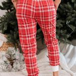 Plaid Pajama Bottom Joggers Photo 1