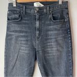 Reformation  Black High & Skinny Cropped Jeans Photo 4