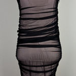 House Of CB  London Dress Small‎ Black Strapless Mini Bodycon Cocktail Whimsigoth Photo 0