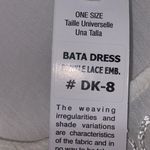 NWT RIMA BEACHWEAR BATA DRESS RINKLE LACE EMBROIDERY OFF WHITE ON SIZE FITS MOST Photo 2