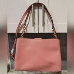 Michael Kors Portia Large Saffiano Pale Pink Leather Shoulder Bag Photo 7