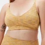 Outdoor Voices Flow FreeForm Coord Bralette in Sunset Yellow Size Medium Photo 3