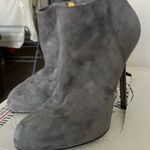 Sergio Rossi Elegant Gray Heeled Boots Photo 10