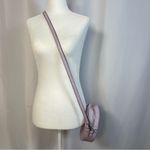 Steve Madden Lavender Faux Leather Circle Crossbody Bag Purse Chic Pastel Photo 1