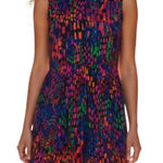 Ellen Tracy  Women's Multi-color Sleeveless Sheath Dress Sz 16 NWT Photo 0