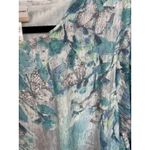 Alfred Dunner  Woman 3X Butterfly Rhinestone‎ Long Sleeve Top Blouse Photo 2