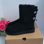 UGG Bailey Bow Diagonal Stripes Photo 2