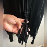 Chic Black Sleeveless Overlay Bling Details Tunic Top L Size L Photo 6