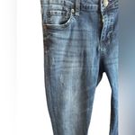 Kut From The Kloth  Ankle Straight Leg Jeans Emelina Size 8 Frayed Cuffed Photo 3