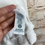 Sundry  White Graphic Print “Lovers” Sweatshirt Size 1 Small 4-6 Photo 4