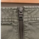 Armani Exchange Olive Green Pockets Mini Zip Skirt Photo 5