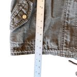 Anthropologie Hei Hei Camouflaged Lace Anorak Jacket Coat size L Photo 11