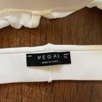 MEGAN slip over pretty floral appliqué bra White Size XL Photo 3