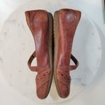 Taos Womens Scamp Mary Janes 7 Red Leather Arch Support Comfort Shoes Photo 6