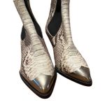 Isabel Marant NWT  Lemsey Snake-Effect Leather Boots Women's Sz. 37 (US 7) Photo 2