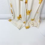 Reformation Cozumel Jumpsuit in TANGIERS Floral White Ruffle Size 6 Photo 6