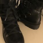 Nine West black leather suede Orynne waterproof boots US 9.5 Euro 40.5 Photo 11